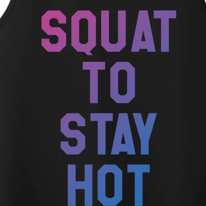 Squat To Stay Hogift Oh My Quad Becky Look At Her Squat Gift Performance Tank