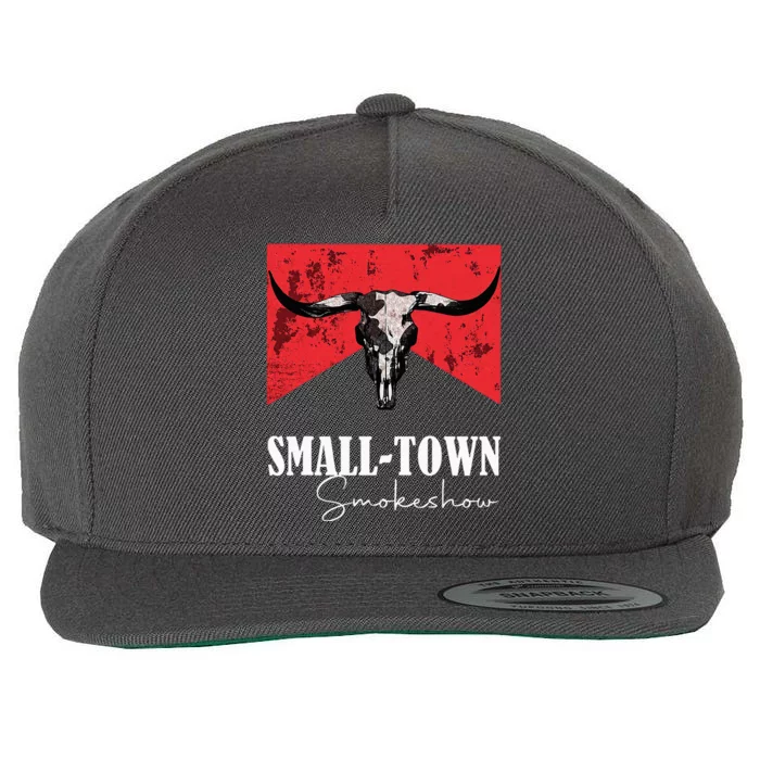 Small Town Smokeshow Oklahoma Smokeshow Western Country Wool Snapback Cap