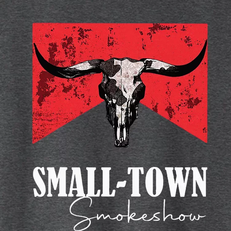 Small Town Smokeshow Oklahoma Smokeshow Western Country Women's Crop Top Tee