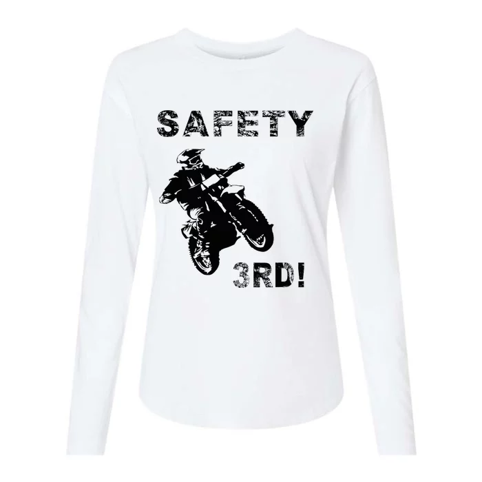 Safety Third Womens Cotton Relaxed Long Sleeve T-Shirt