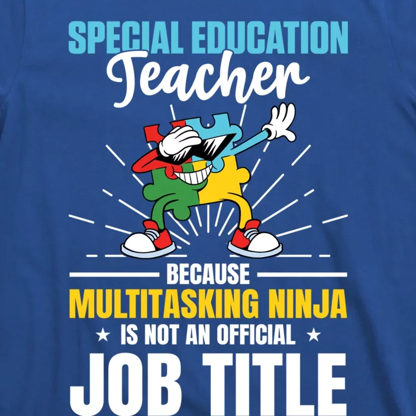 Sped Teacher Special Education Teacher Funny Gift T-Shirt