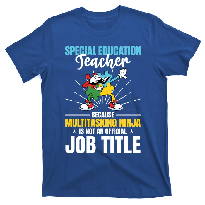 Sped Teacher Special Education Teacher Funny Gift T-Shirt