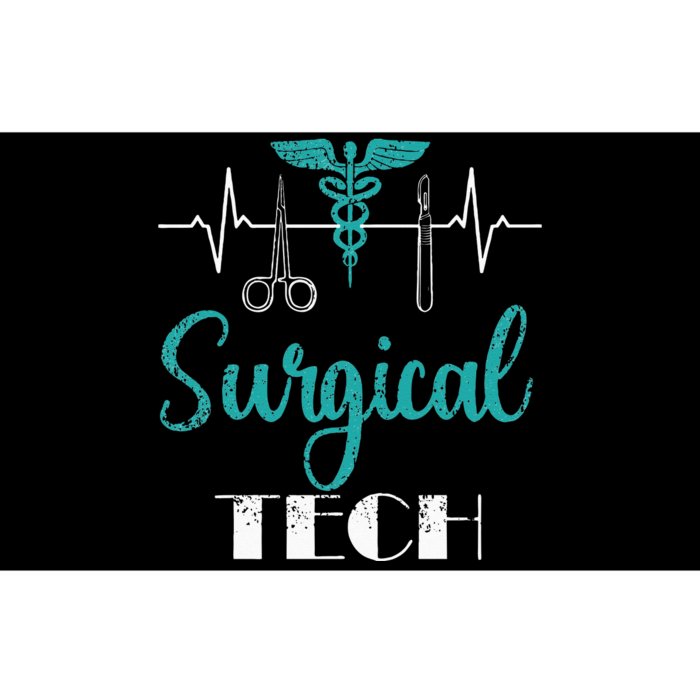 Scrub Tech Surgical Tech Week Technologist Technicians EKG Bumper Sticker