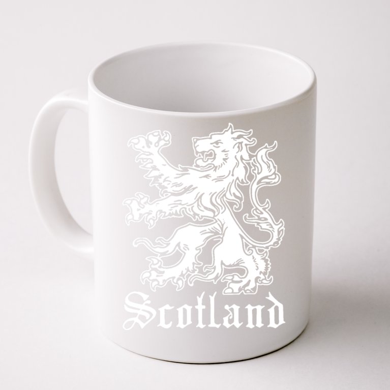 Scotland T Shirt Scotland Flag Shirt Vintage Scotland Soccer Shirt Scottish Lion Crest Coffee Mug