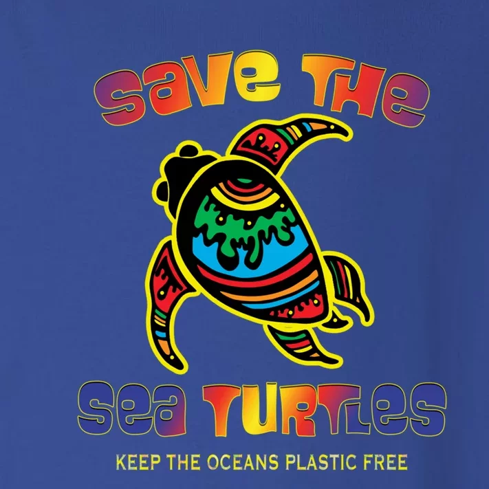 Save The Sea Turtles Keep Oceans Plastic Free Animal Gift Toddler Long Sleeve Shirt