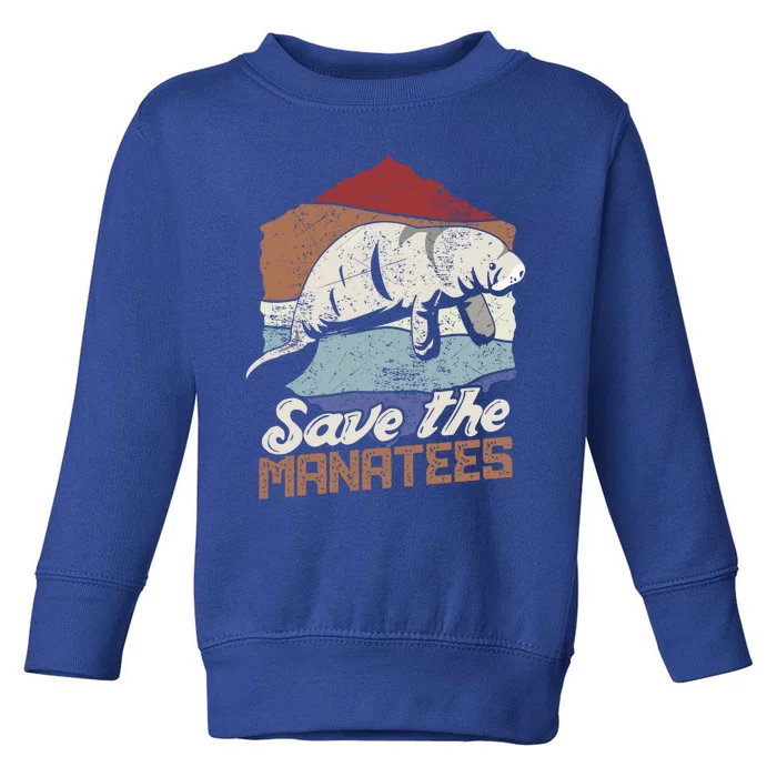 Save The Sea Cow Atee Sea Potatoes Gift Design Idea Gift Toddler Sweatshirt