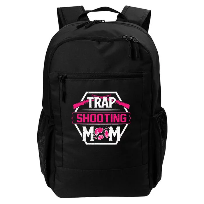 Skeet Trap Shooting Mom funny sport Mother's Day Daily Commute Backpack