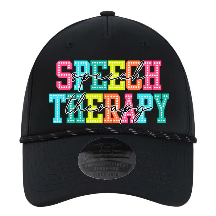 Speech Therapy Performance The Dyno Cap