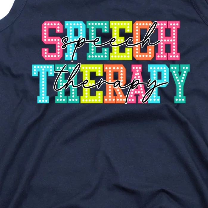 Speech Therapy Tank Top