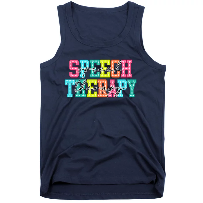 Speech Therapy Tank Top