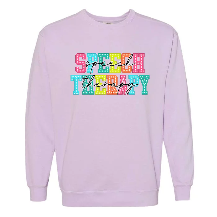 Speech Therapy Garment-Dyed Sweatshirt