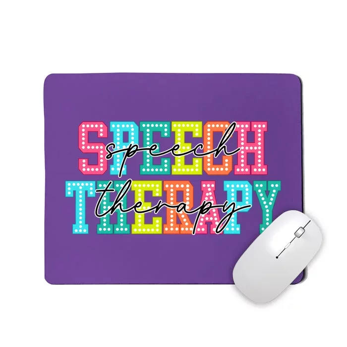 Speech Therapy Mousepad