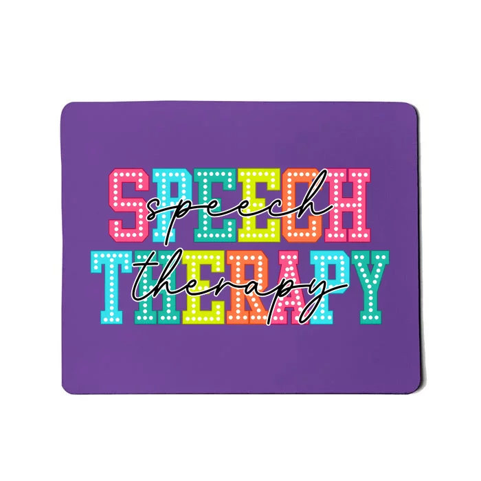 Speech Therapy Mousepad