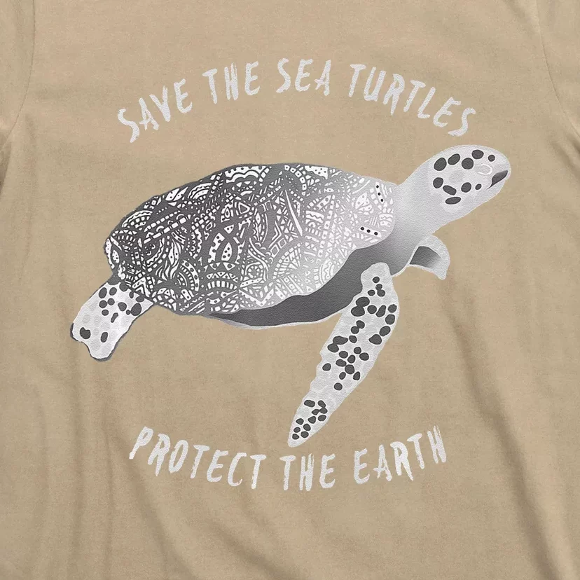 Save The Sea Turtles Protect The Earth Ocean T-Shirt