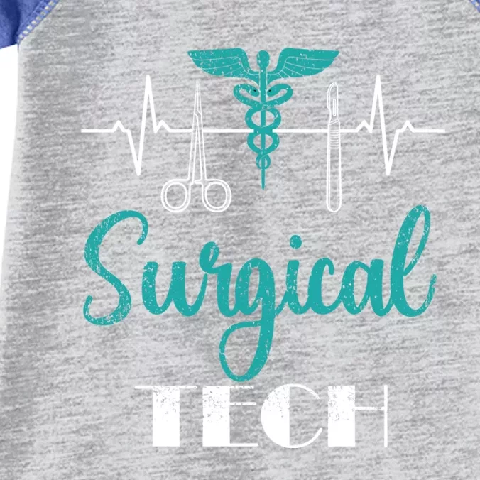 Scrub Tech Surgical Tech Week Technologist Technicians Ekg Cool Gift Infant Baby Jersey Bodysuit