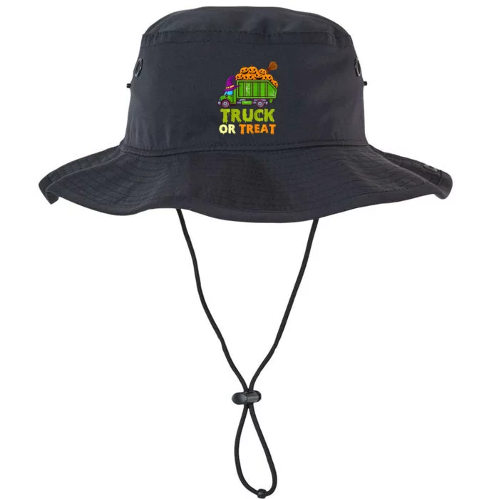 Spooky Trash Truck Halloween Decor Legacy Cool Fit Booney Bucket Hat