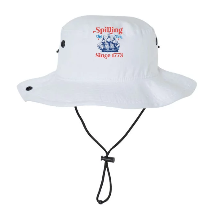 Spilling The Tea Since 1773 4th Of July Legacy Cool Fit Booney Bucket Hat