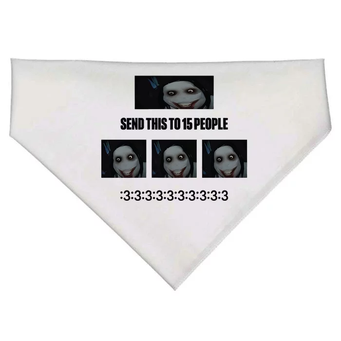 Send This To 15 People USA-Made Doggie Bandana