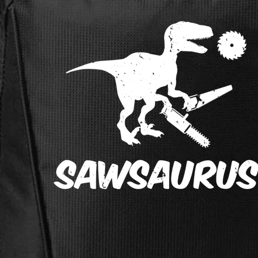 Sawsaurus TRex Tyrannosaurus Rex Funny City Backpack