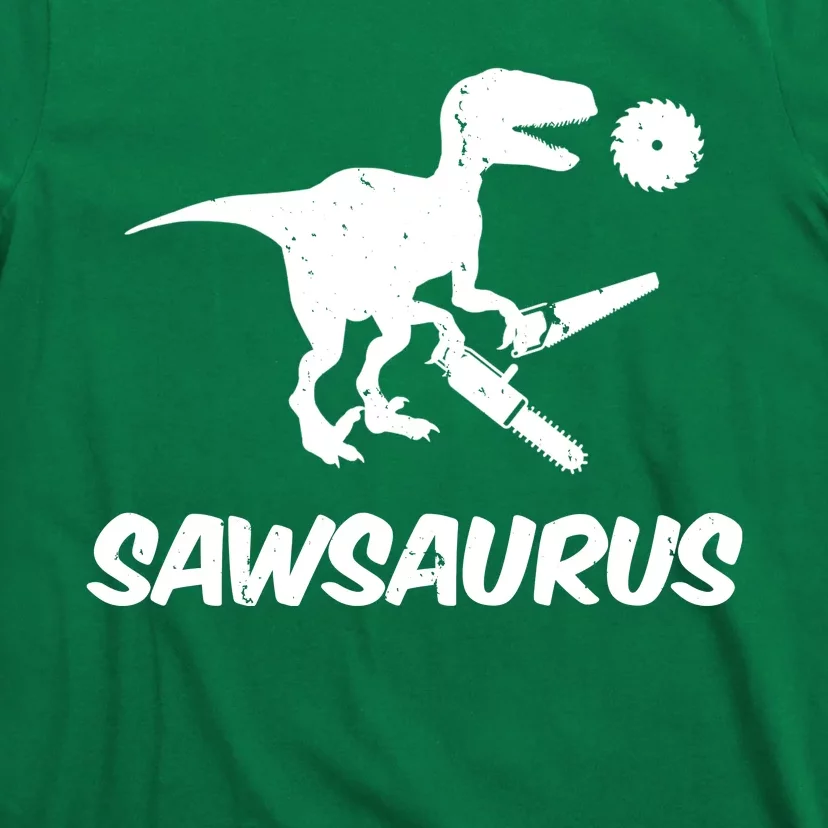 Sawsaurus TRex Tyrannosaurus Rex Funny T-Shirt