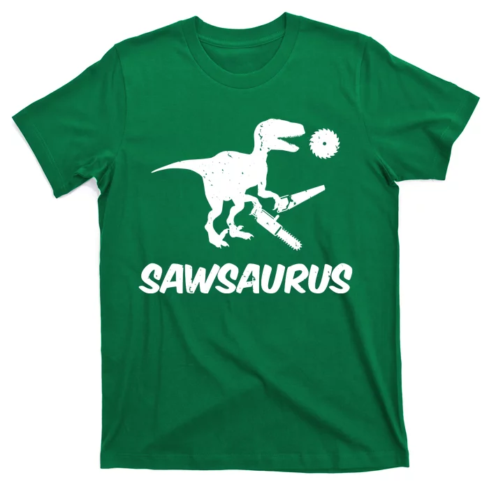 Sawsaurus TRex Tyrannosaurus Rex Funny T-Shirt