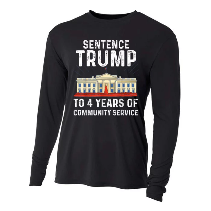 Sentence Trump To 4 Years Of Community Service Cooling Performance Long Sleeve Crew