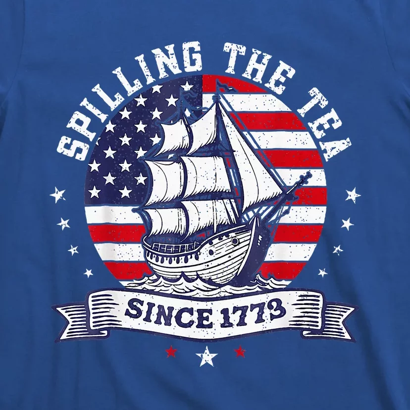 Spilling The Tea Since 1773 History Teacher T-Shirt