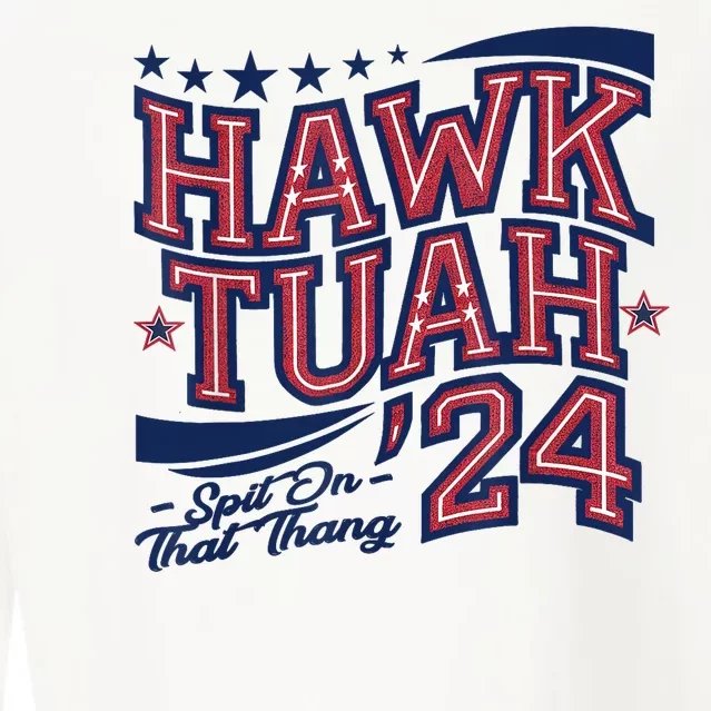 Spit That Thang Hawk Tuah 24 Cropped Pullover Crew