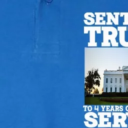 Sentence Trump To 4 Years Of Community Service White House Softstyle Adult Sport Polo