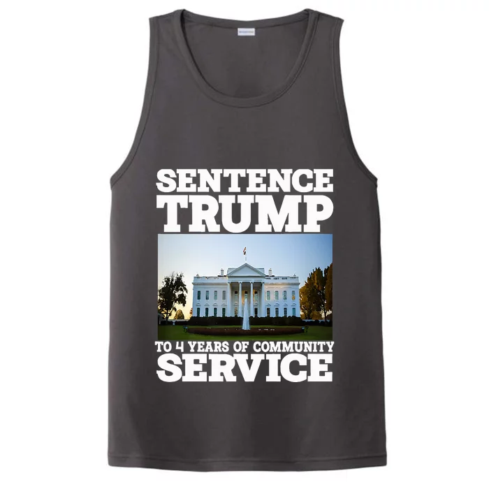 Sentence Trump To 4 Years Of Community Service White House Performance Tank