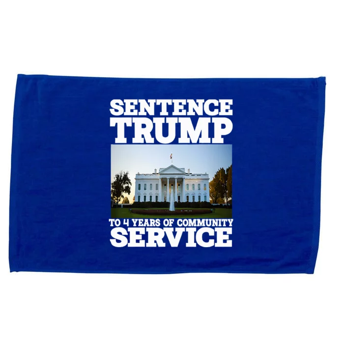 Sentence Trump To 4 Years Of Community Service White House Microfiber Hand Towel