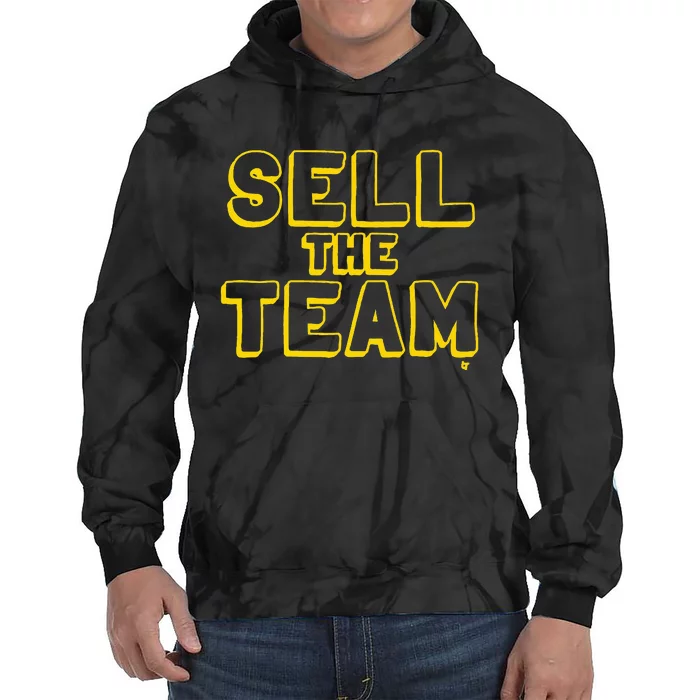 Sell The Team Oakland Baseball Premium Tie Dye Hoodie