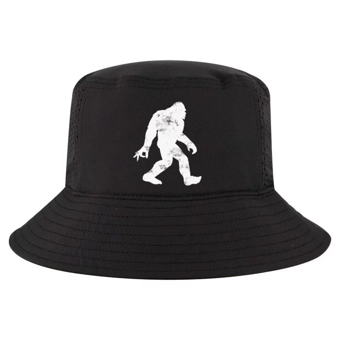 Squatching Through The Snow - Bigfoot Christmas Sasquatch Cool Comfort Performance Bucket Hat