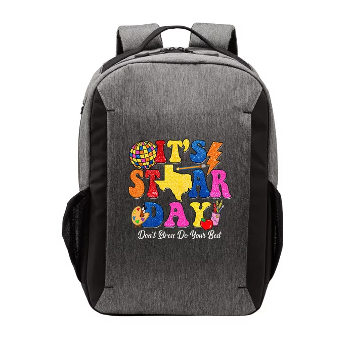 Staar Testing Test Day DonT Stress Do Your Best Teacher Vector Backpack