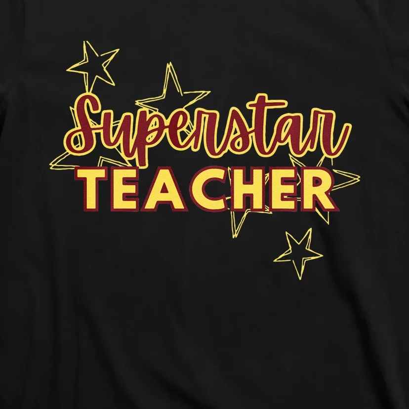 Superstar Teacher Teacher Back To School T-Shirt