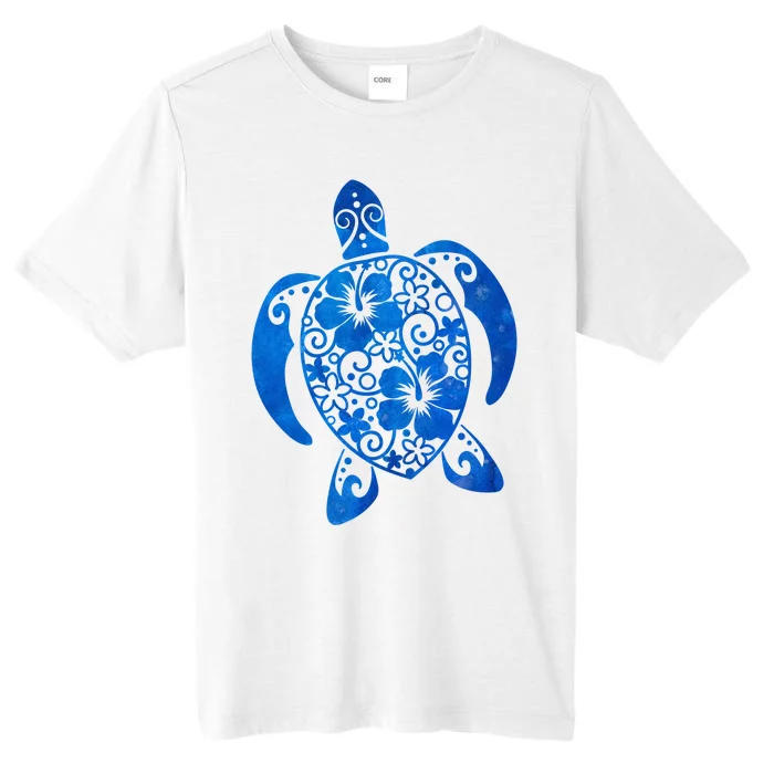 Summer Tropical Turtle ChromaSoft Performance T-Shirt