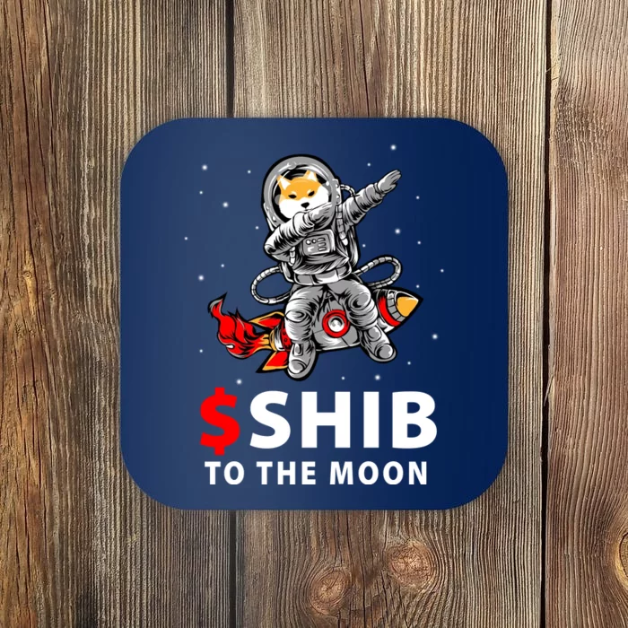 Shib To The Moon Shiba Inu Coin Crypto Coaster