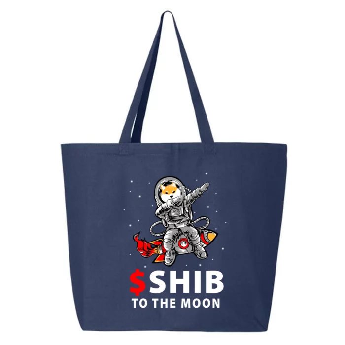 Shib To The Moon Shiba Inu Coin Crypto 25L Jumbo Tote