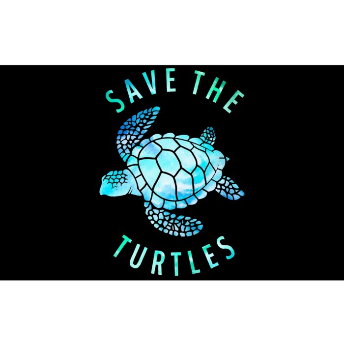 Save The Turtles Sea Turtle Tie Dye Ocean Wildlife Earth Day Bumper Sticker