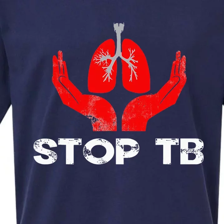 Stop TB Tuberculosis World TB Day Awareness Sueded Cloud Jersey T-Shirt