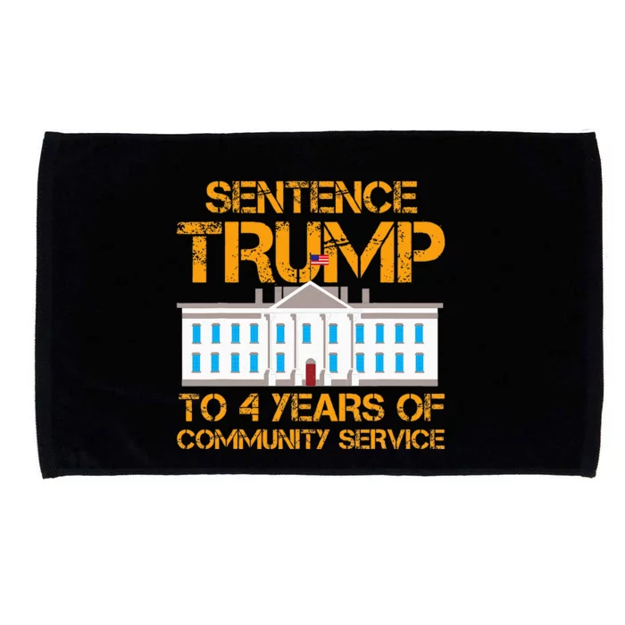 Sentence Trump To 4 Years Of Community Service Microfiber Hand Towel