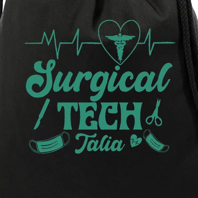 Surgical Tech Talia Drawstring Bag