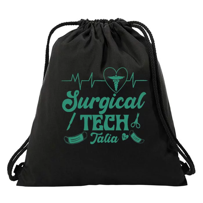 Surgical Tech Talia Drawstring Bag