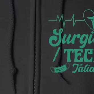 Surgical Tech Talia Full Zip Hoodie