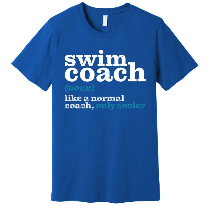 Swim Teacher Thank You Teacher Gift Premium T-Shirt