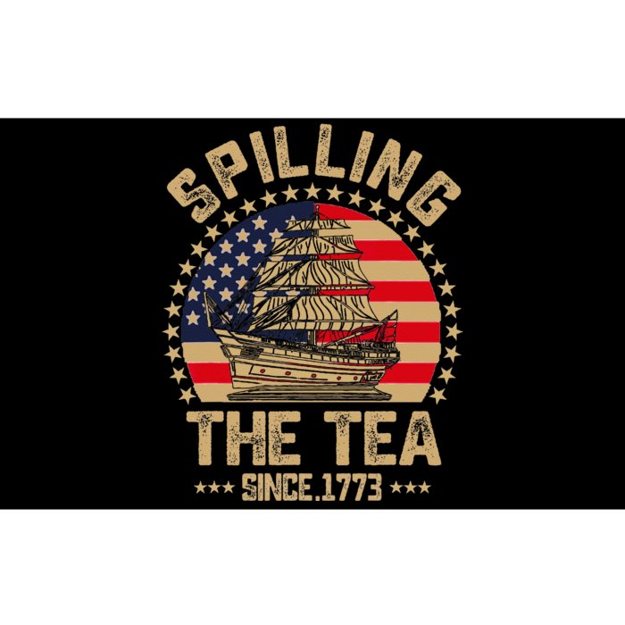 Spilling The Tea Since 1773 Patriotic History Teacher Bumper Sticker