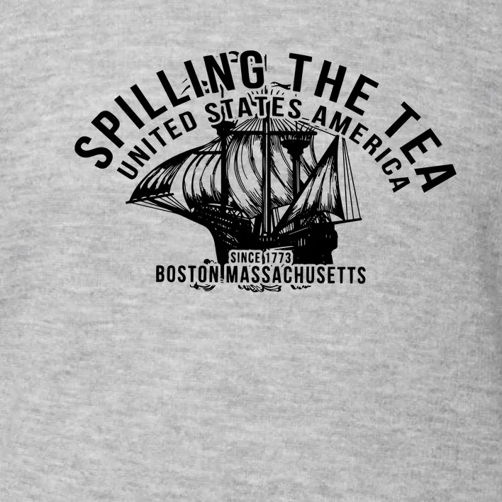 Spilling The Tea Since 1773 History Teacher Toddler Sweatshirt