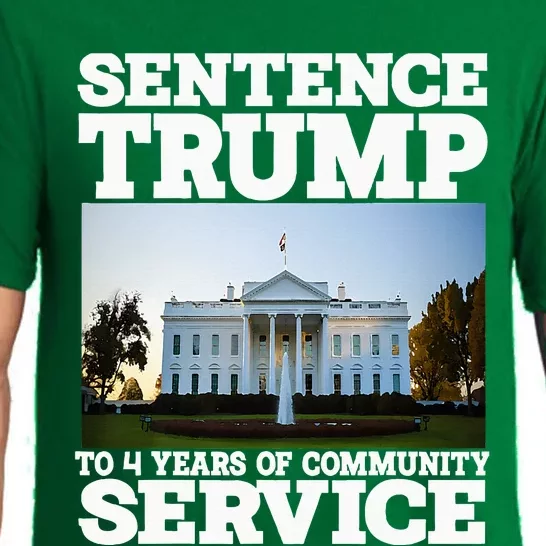 Sentence Trump To 4 Years Of Community Service White House Pajama Set