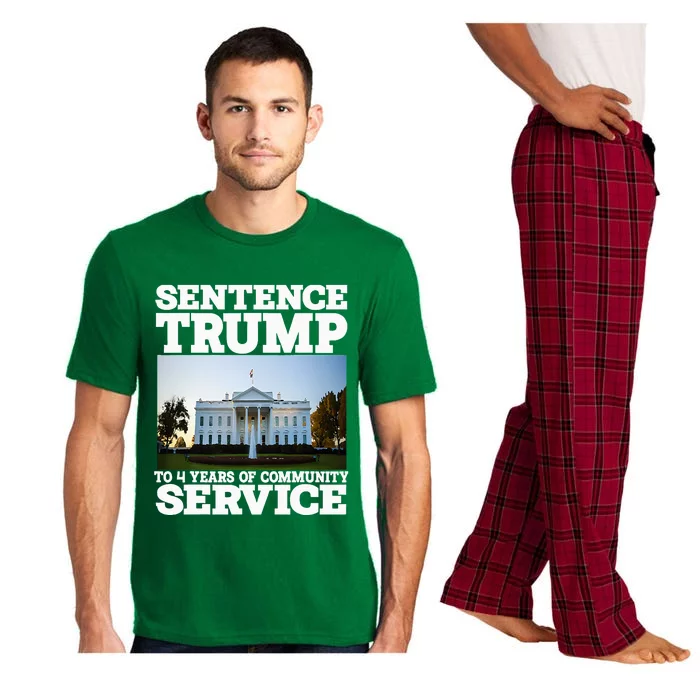 Sentence Trump To 4 Years Of Community Service White House Pajama Set