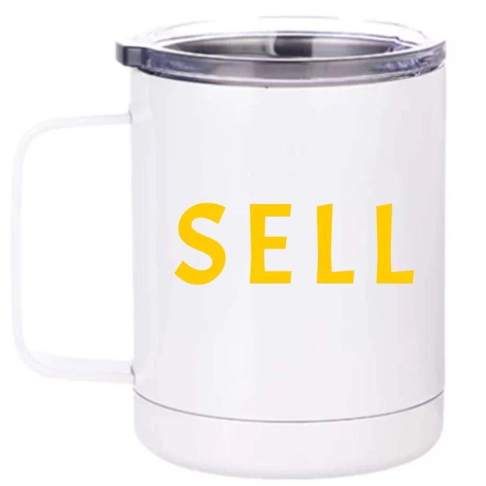 Sell The Team Reverse Boycott Oakland Baseball Front & Back 12oz Stainless Steel Tumbler Cup